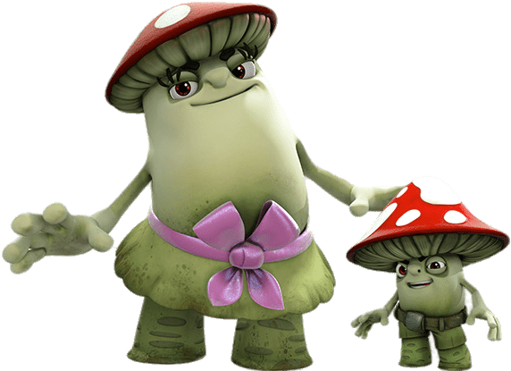 Download - Tree Fu Tom The Mushas Make A Stink (633x475), Png Download