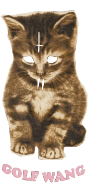 Golf Wang Cat Png - Cat Customized Zipper Standard Size Pillowcase Cushion (500x375), Png Download