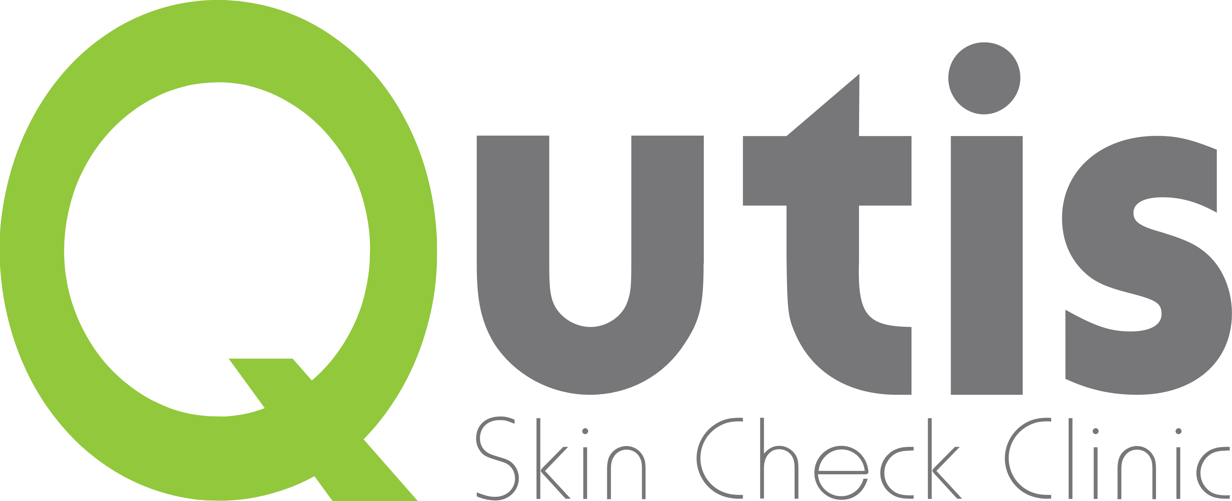 Qutis Skin Check Clinic - Skin Clinic Logos (4200x1708), Png Download