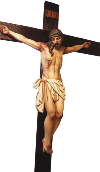 Cristo - Cristo En La Cruz Escultura (600x600), Png Download