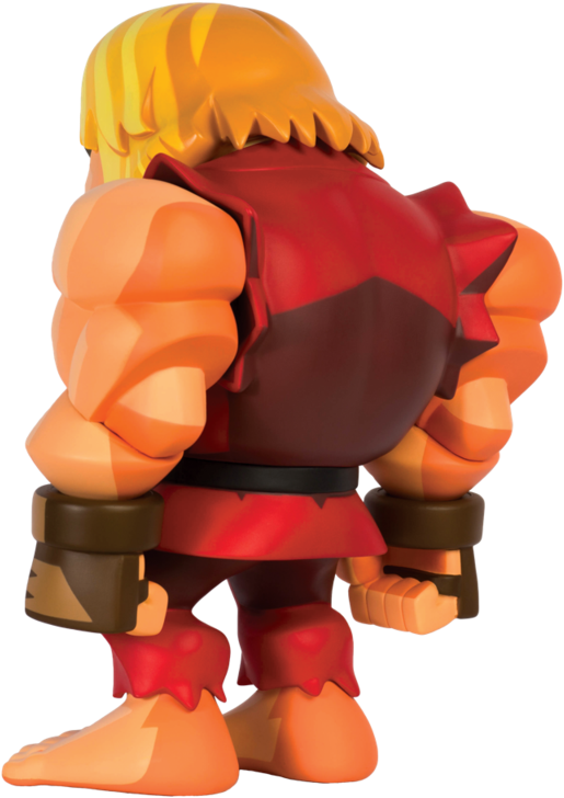 Street Fighter Ken By Bigboystoys - Figurine (800x800), Png Download