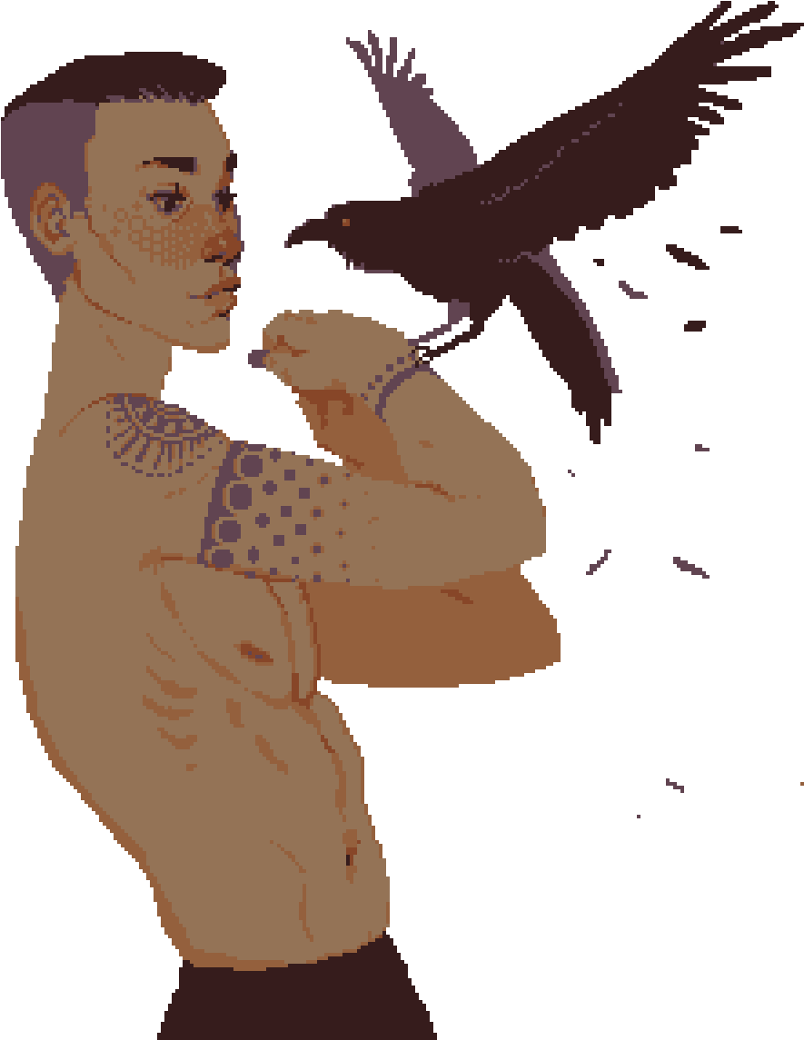 Birdman - Illustration (960x1200), Png Download