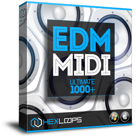 Fl Studio Edm Midi Loops - Midi (500x500), Png Download