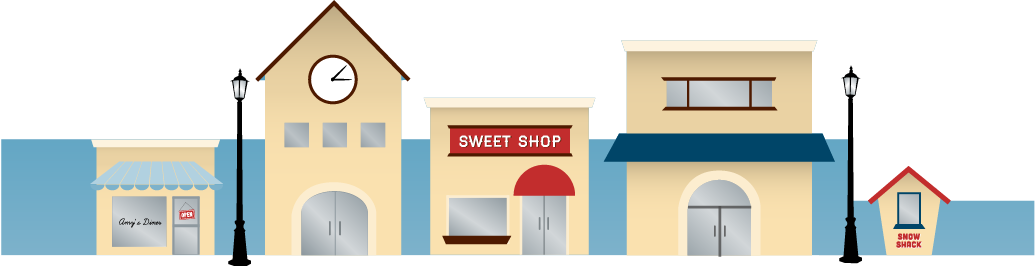 Buildings - House (1035x266), Png Download