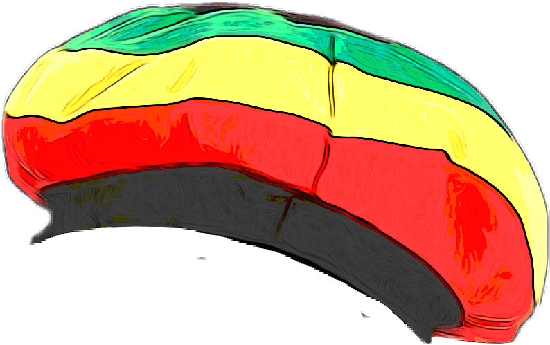 Bob Sticker - Bonnet Rasta (883x595), Png Download
