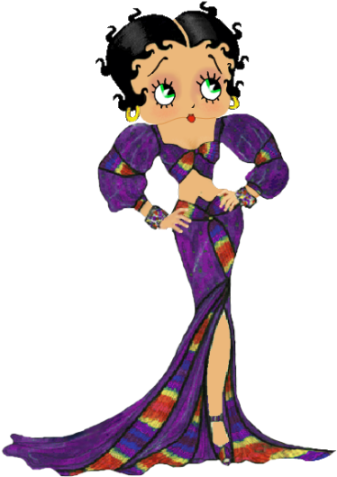 Brazil Fashion Show Photo - Betty Boop (399x545), Png Download