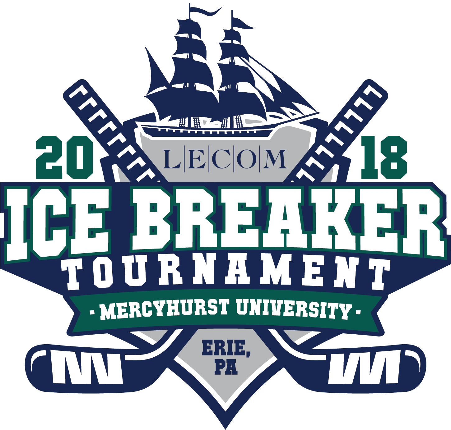 Icebreaker Lecom Color - Lake Erie College Of Osteopathic Medicine (1450x1384), Png Download
