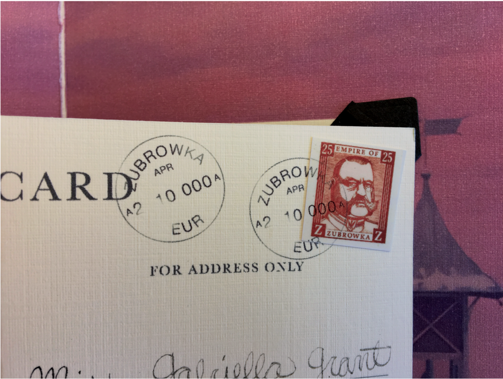 Postcard Stamp - Postcard (1000x1294), Png Download