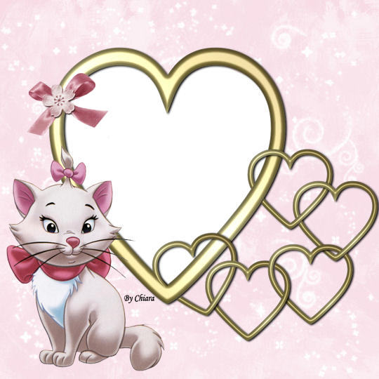 Super Molduras - New Disney Fashionable Cat Marie Umbrella With Ears (540x540), Png Download