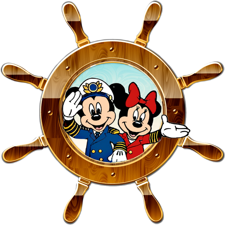 Cruise Clipart Mickey Minnie (800x800), Png Download