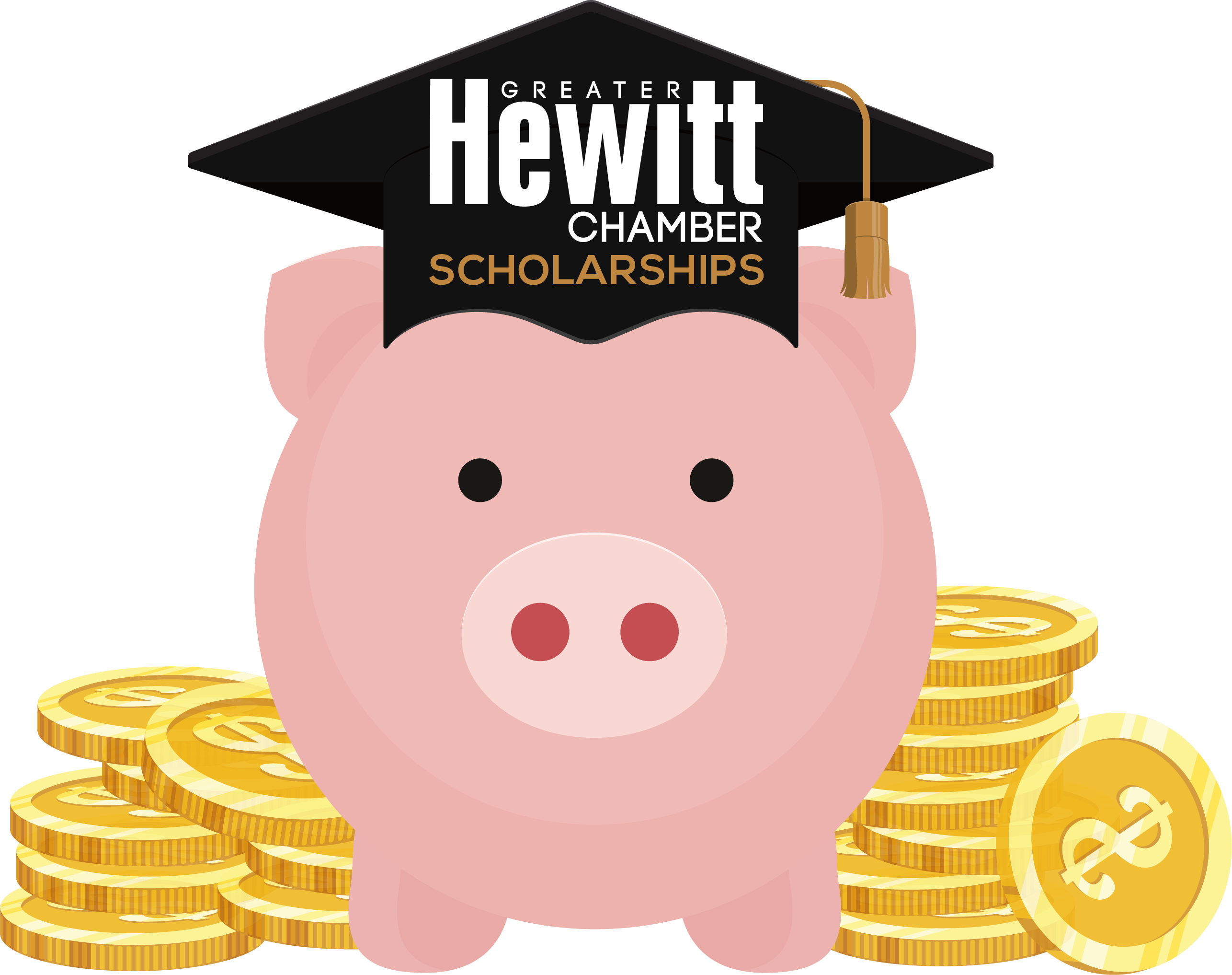 Greater Hewitt Chamber Scholarships - Graduation (2572x2034), Png Download