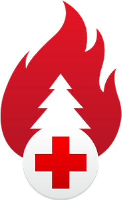 Foto De Aplicaciones De La Cruz Roja Que Pueden Salvarte - American Red Cross Wildfires (400x400), Png Download