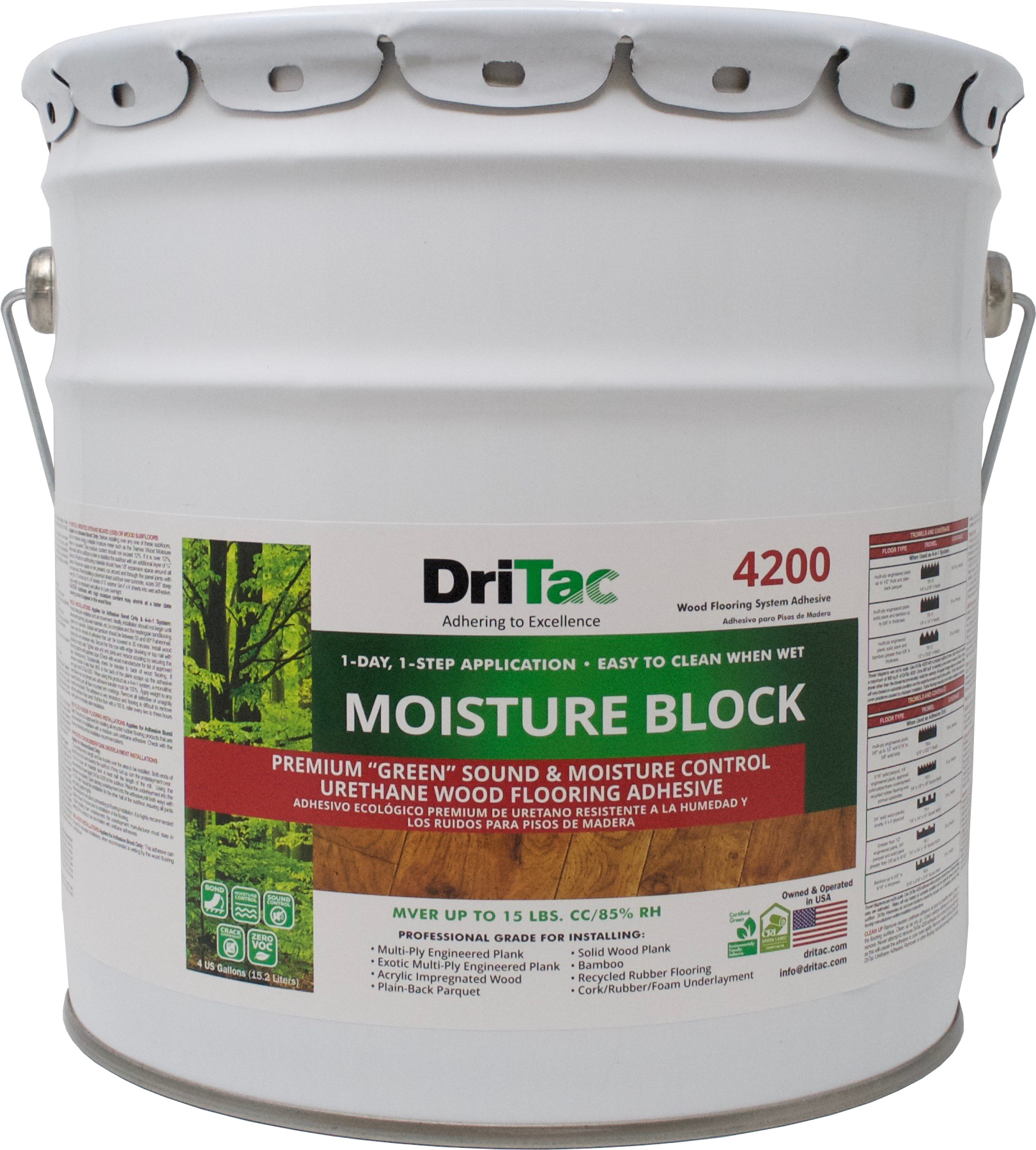 Dritac 4200 Moisture Block - Promaster Floors (1621x1799), Png Download