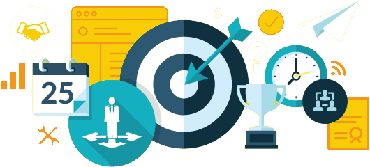 Sales Force Management System (542x273), Png Download