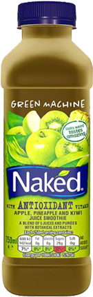 More Views - Naked Green Smoothie (600x600), Png Download