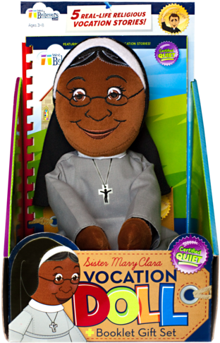 Sister Mary Clara Vocation Doll - Wee Believers Vocation Doll - Sr. Mary Clara (#32224) (429x600), Png Download