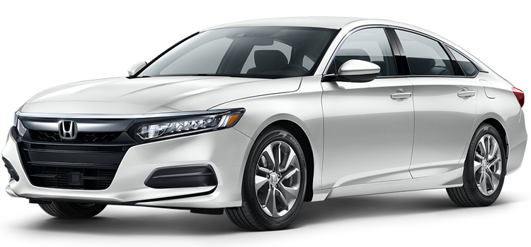 New 2018 Honda Accord Sedan - 2018 Honda Accord Hybrid White (750x350), Png Download