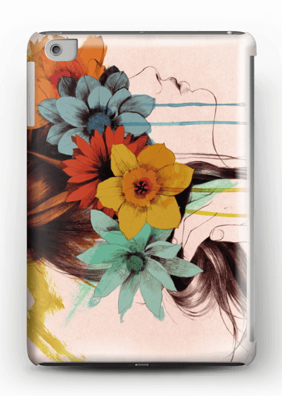 Flower Crown Case Ipad Mini - Wreath (571x800), Png Download