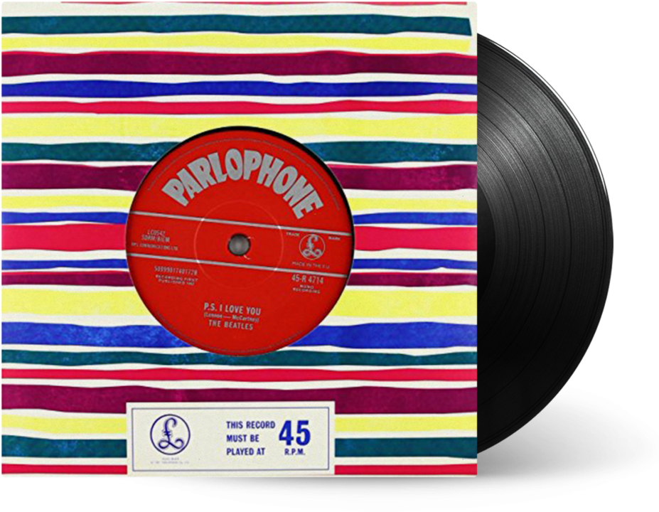 Love Me Do 7" Vinyl - Love Me Do (7") (1024x1024), Png Download