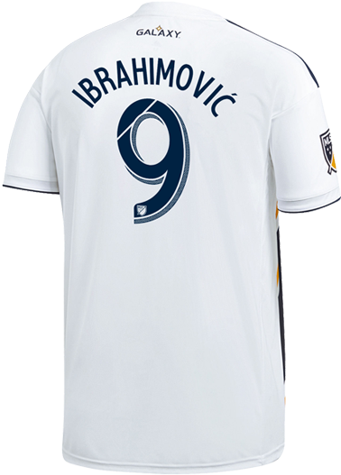 La Galaxy Zlatan Ibrahimović Youth Primary Replica - Jersey Zlatan Ibrahimovic Galaxy (500x667), Png Download