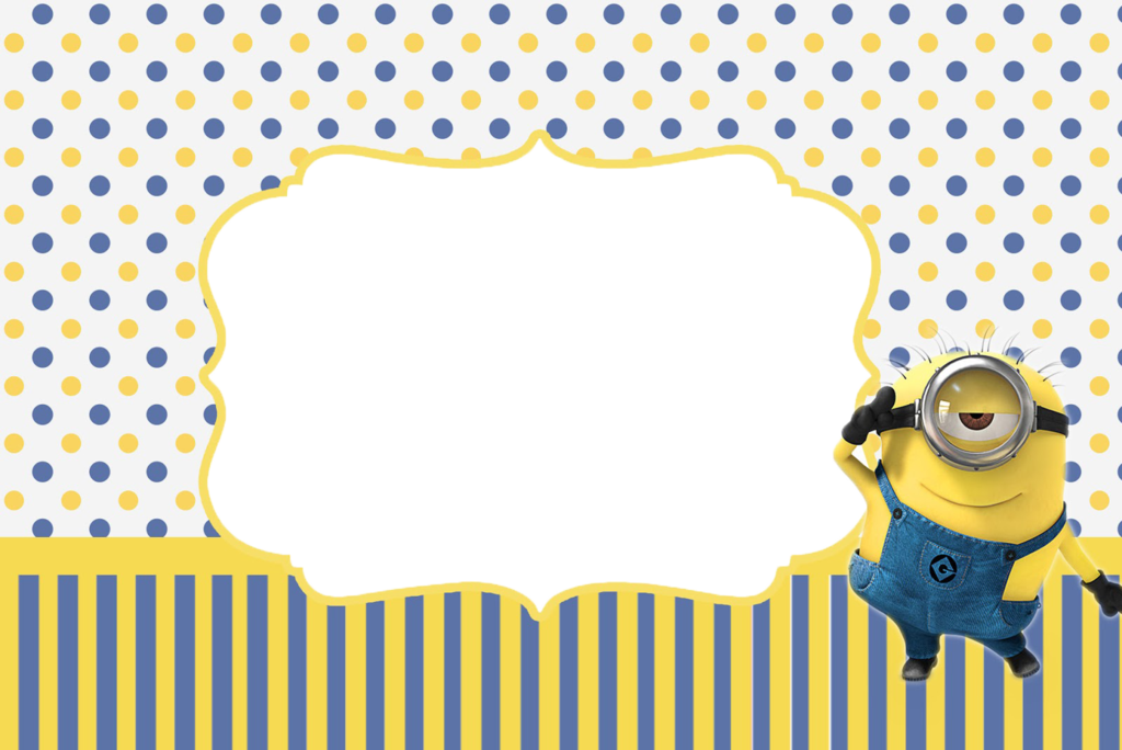 Frame Minions Png - Despicable Me Minion Edible Party Cupcake Toppers Decoration (1024x684), Png Download