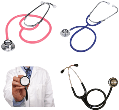 Care Shop Professional Dual Headed Stethoscope - Lightweight (400x400), Png Download