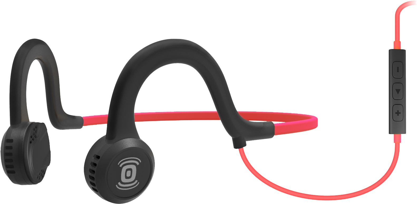 Aftershokz Sportz Titanium Headphones - Red (600x400), Png Download