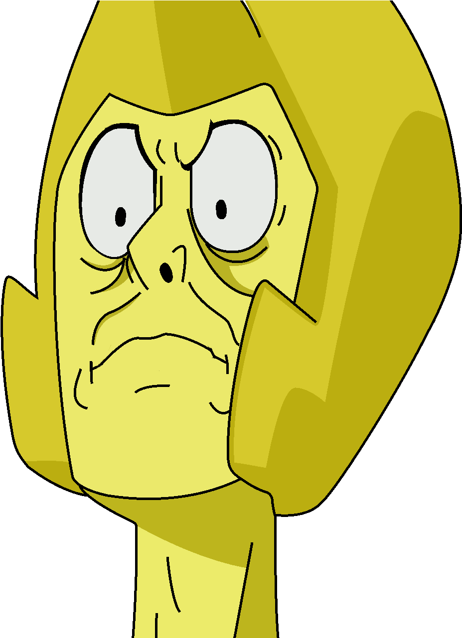 Yd's Man Face - Steven Universe Ugly Face (1280x1280), Png Download