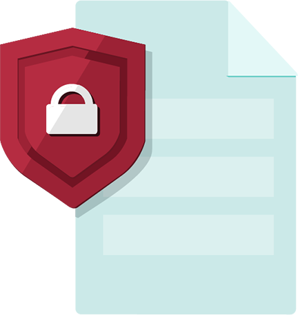 Lock Summary Report - Security Audit Icons Red (432x456), Png Download