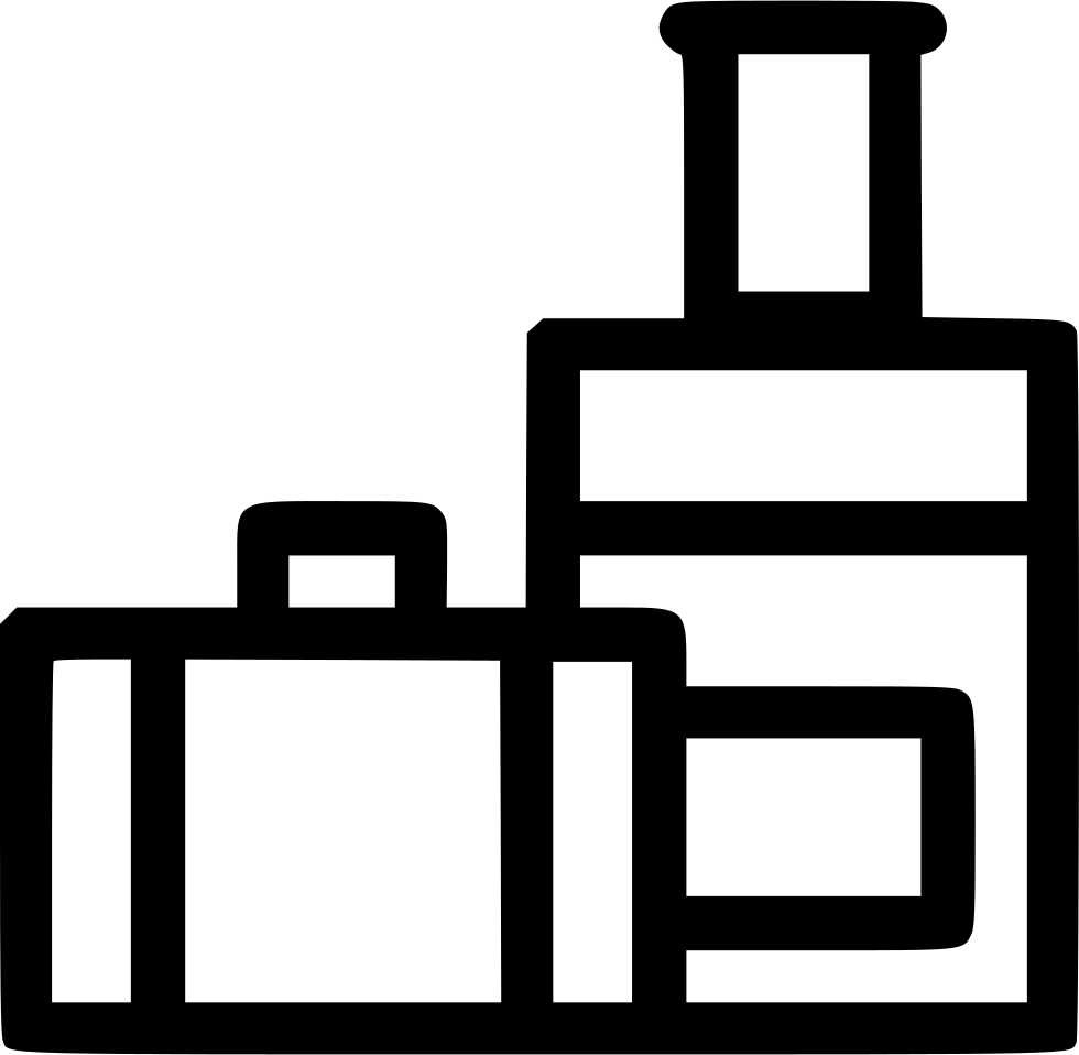 Luggage Suitcase Travel Vacation Holiday Comments - Vacation Holiday Png Icon (980x958), Png Download