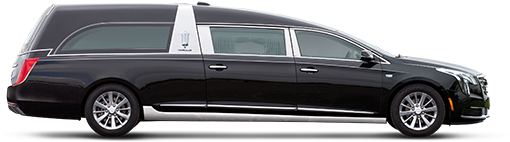 Xts Park Hill - Cadillac Funeral Coach (542x225), Png Download