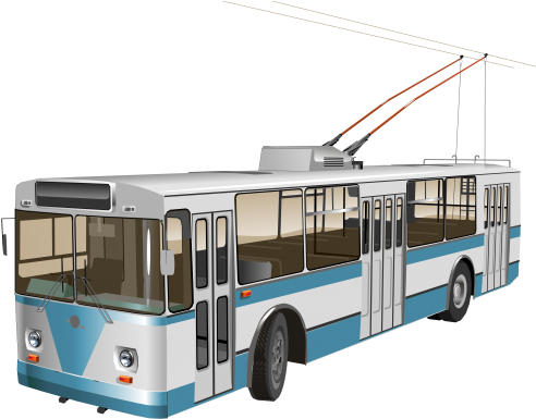 Trolleybus Png Clipart - Gate Electrical Engineering Masterpiece 2015 With 4 (500x398), Png Download