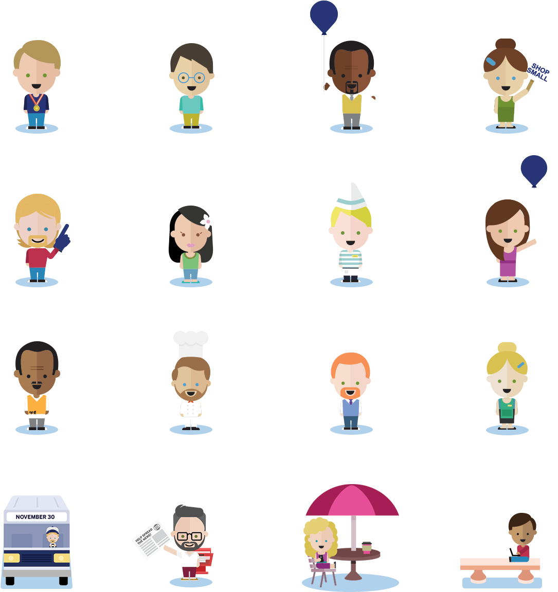 Characters (1200x1173), Png Download