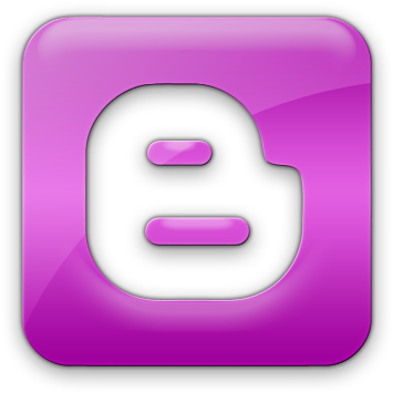 Purple Blogger Logo - Blog Logo Png Pink (420x420), Png Download