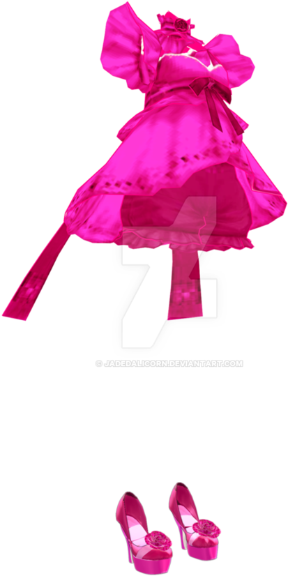 Pink Rose Blush Lolita By Jadedalicorn - Digital Art (894x894), Png Download