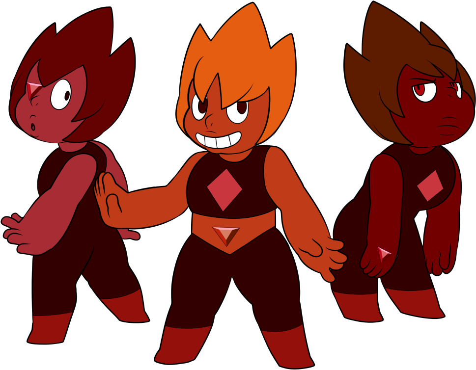 Tumblr Ok0oobp7is1rxy3lqo1 500 - Pyrope Steven Universe (1280x915), Png Download