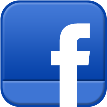 Facebook Icon 500 - White Facebook Twitter Instagram Logo (500x500), Png Download