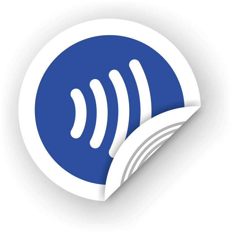 Nfc Stands For Nobody F*** Cares, Does It - Nfc Ntag203 Sticker Transparent Round 144 Bytes (763x763), Png Download