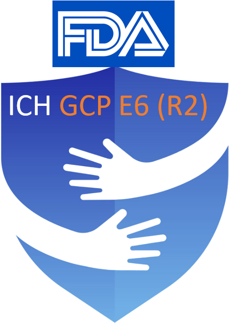 Fda Adopts The Ich Gcp E6 - Logo (541x697), Png Download