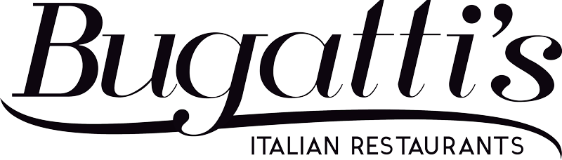 Bugatti's Restaurant - Bugatti's Oregon City (800x228), Png Download