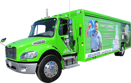Freightliner M2106 Hybrid - Freightliner M2 Hybrid Bus (450x285), Png Download
