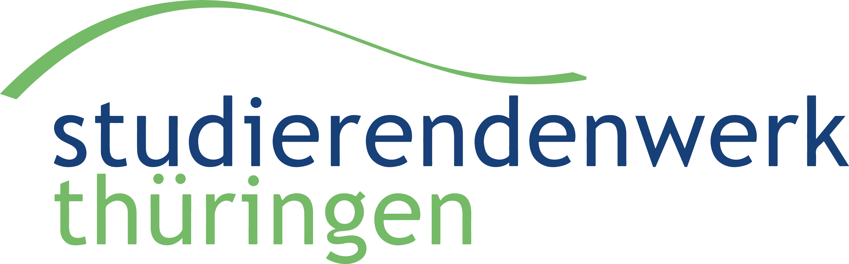 Stw Logo Neu - Studentenwerk Thüringen (3247x1009), Png Download