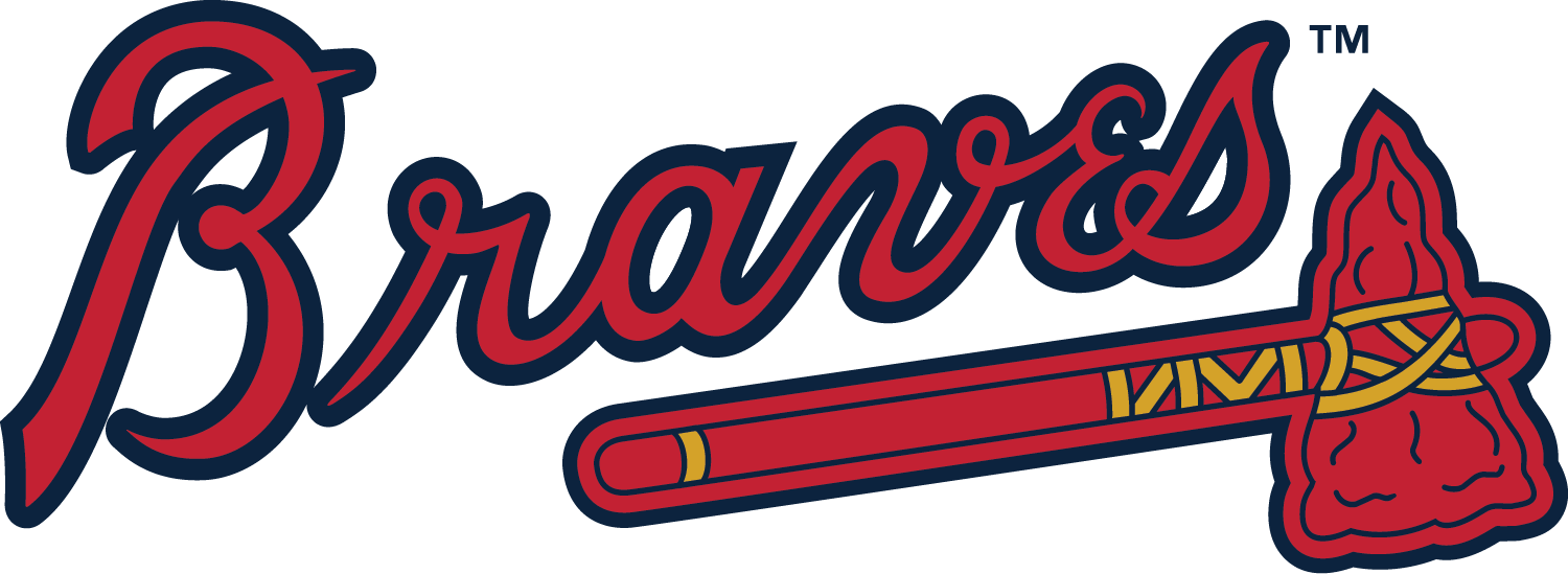 Braves Logo - Atlanta Braves Logo 2018 (1500x549), Png Download