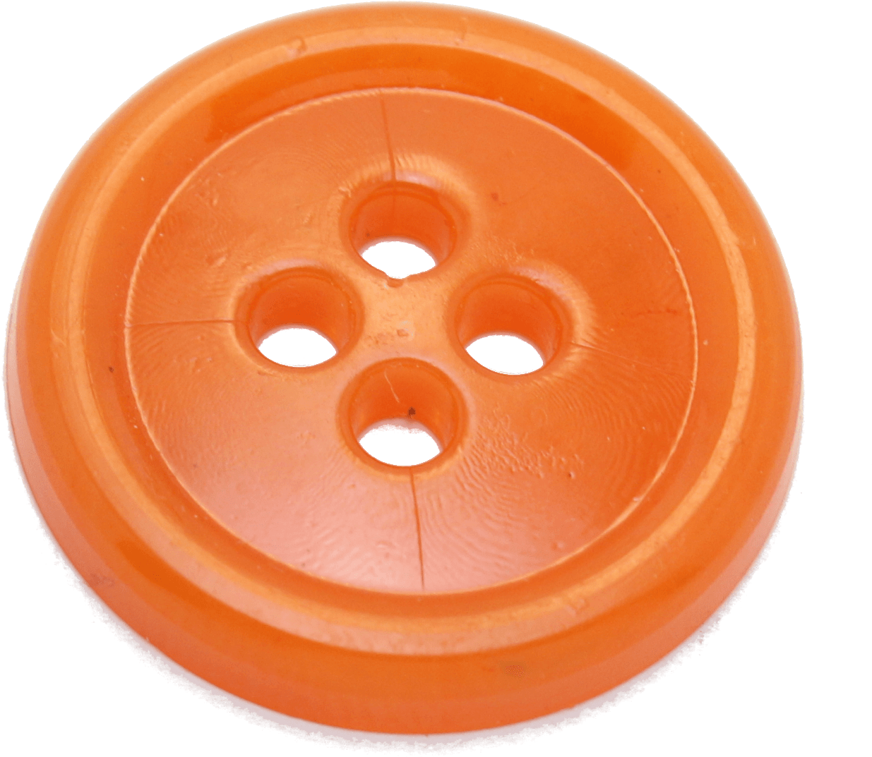 Button Clothes Orange - Button (1368x1200), Png Download