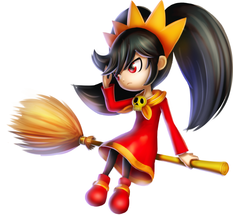 Ashley In Mario Party - Ashley From Mario (741x686), Png Download