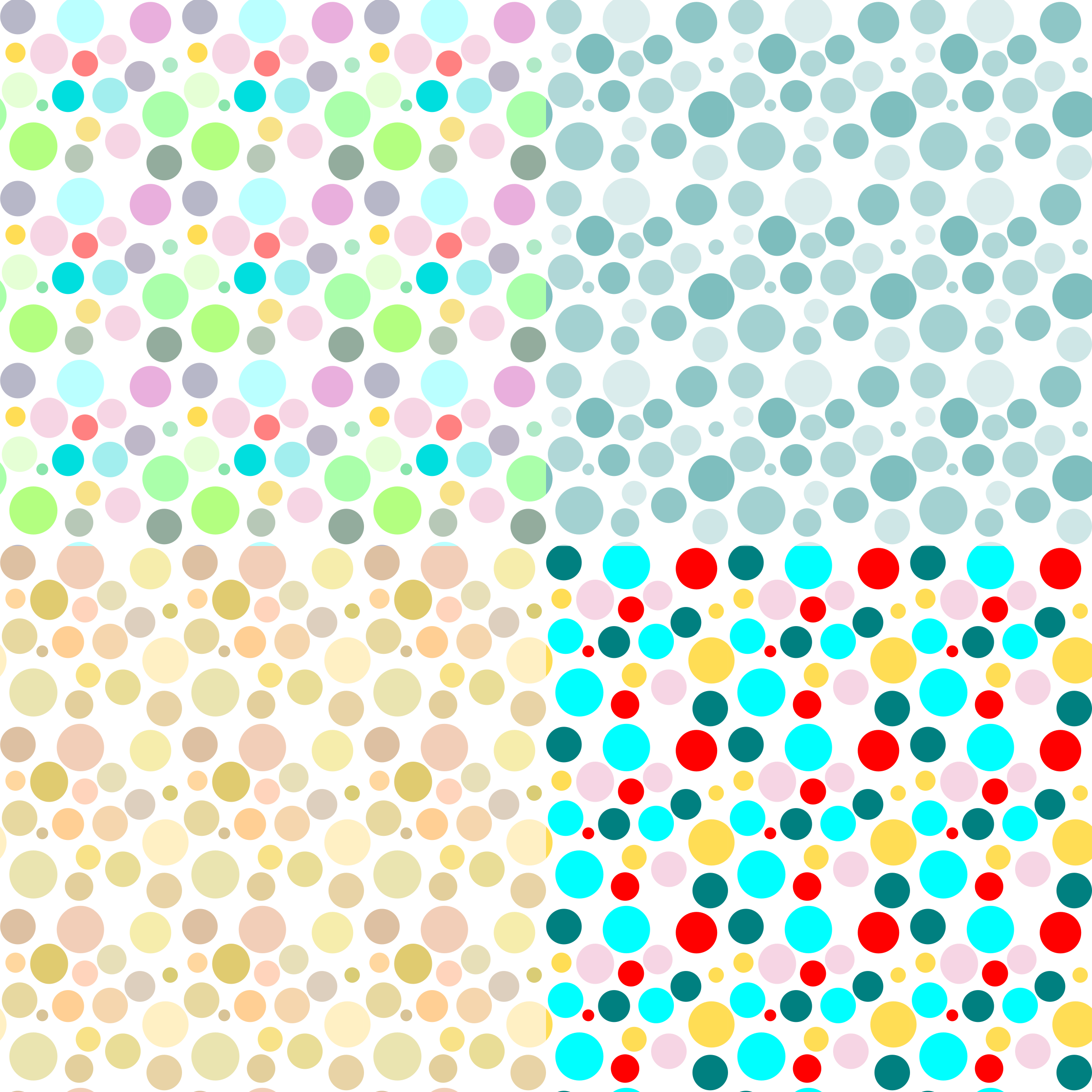 This Free Icons Png Design Of Four Circle Patterns (2400x2400), Png Download