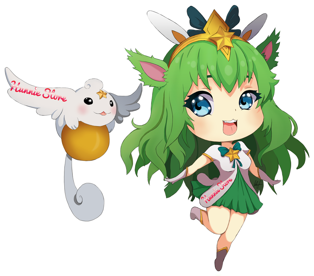 Lulu Star Guardian Png (1100x900), Png Download
