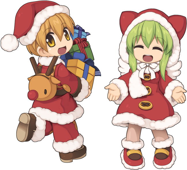 Ro Santasuit - Ragnarok Christmas Png (668x609), Png Download