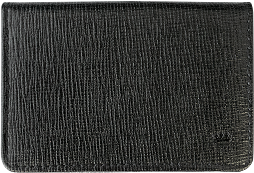 Black Business Card Holder - Wallet (600x600), Png Download