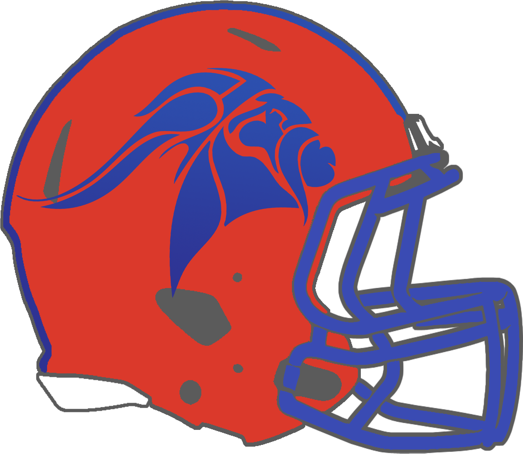 Football Helmet Png Image - Mississippi State Helmet (1800x1565), Png Download
